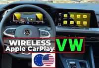Активация безжичен CarPlay WIRELESS Фолксваген VW MIB3 мултимедия