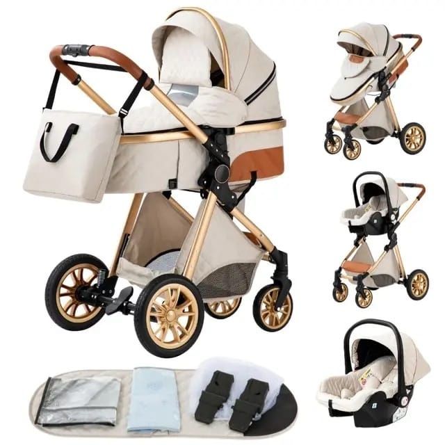 NOU Carucior 3 in 1 bebelus landou copii pliabil smart bebe + CADOU