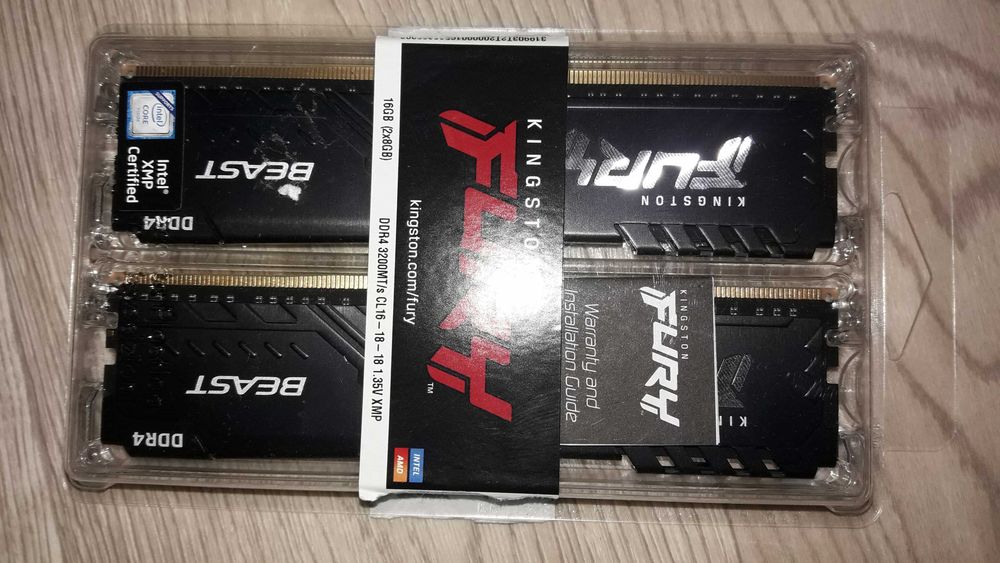 Оперативная память Хайпер 8гб 2шт.