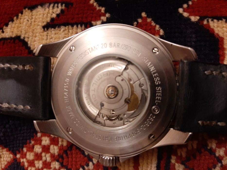 Hamilton khaki  pilot day date auto