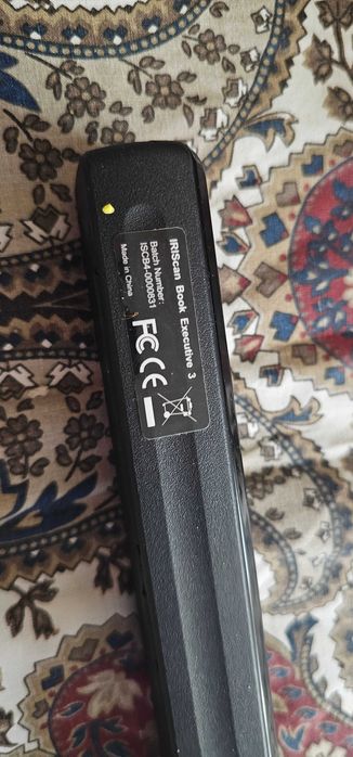 Scanner portabil Iris IRIScan Book 3 Executive, Wireless, A4