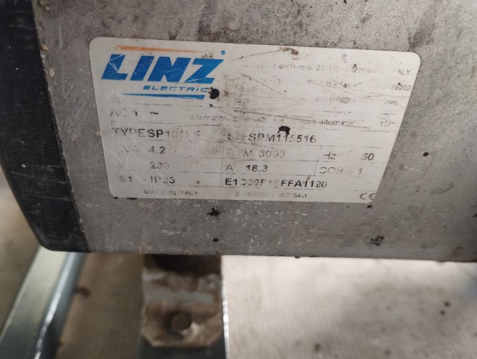 Generator Mosa 3,6kw Kohler