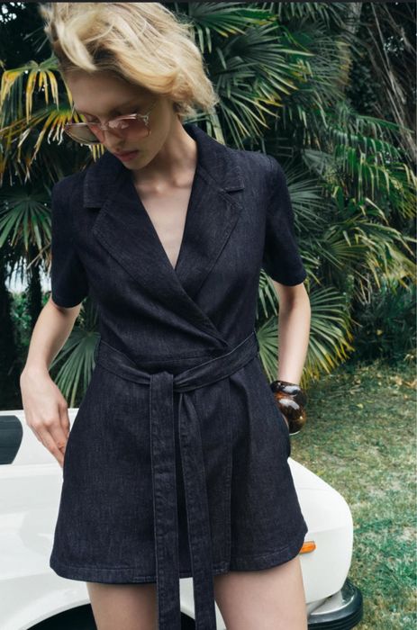 Дънков гащеризон Zara