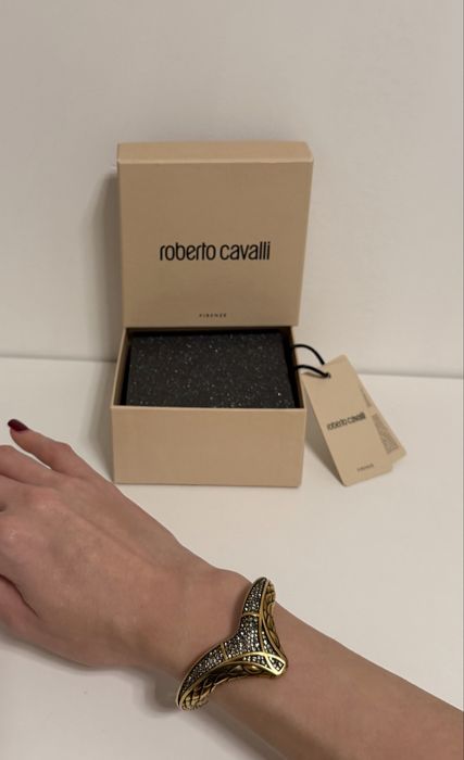 Гривна Roberto Cavalli Swarovski Crystals