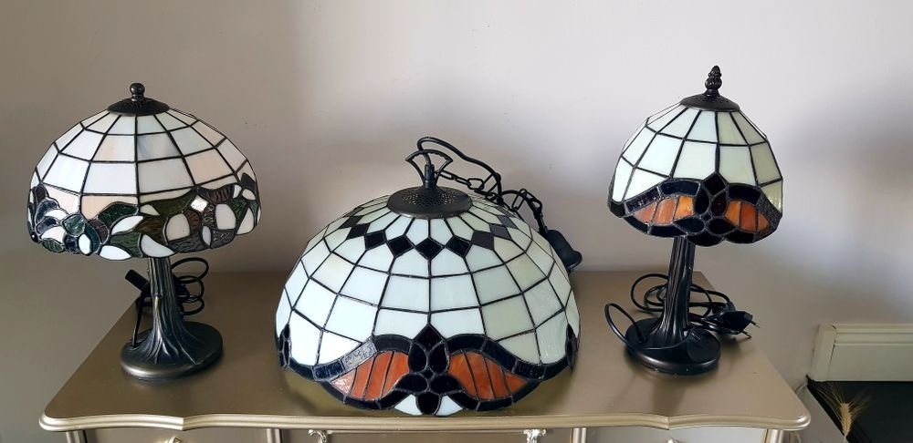 Candelabru/veioza  veche tip Tiffany