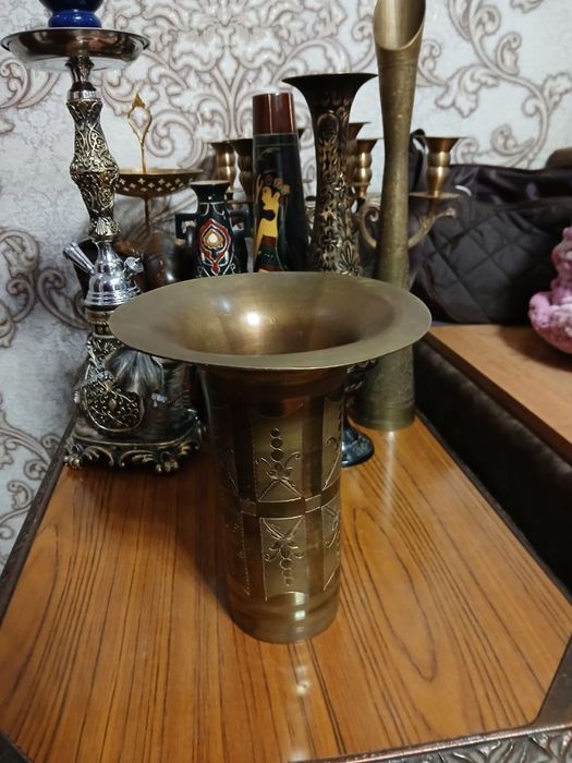 Ваза Индийская, Латунь