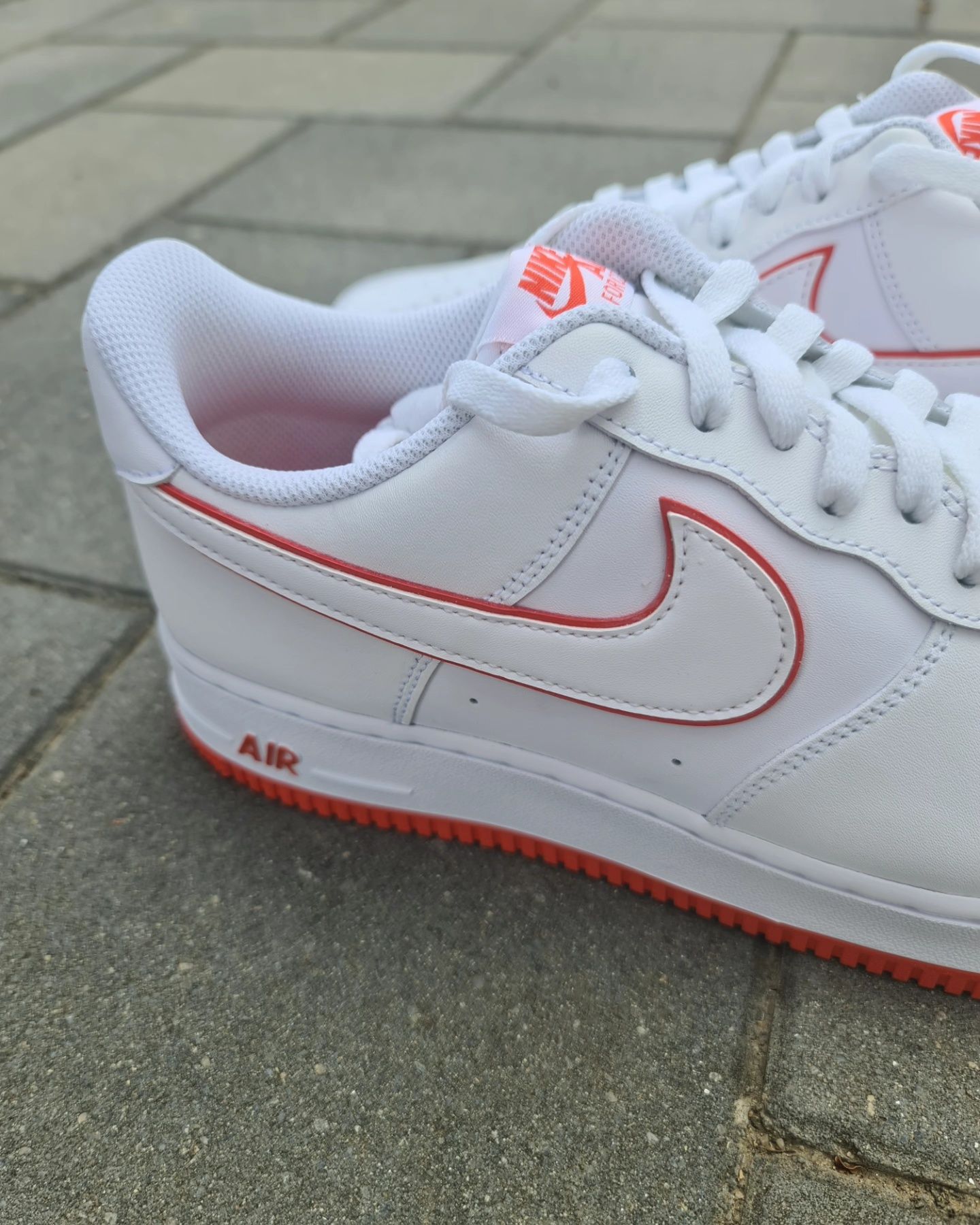 Air Force 1 White Picante Red(45)