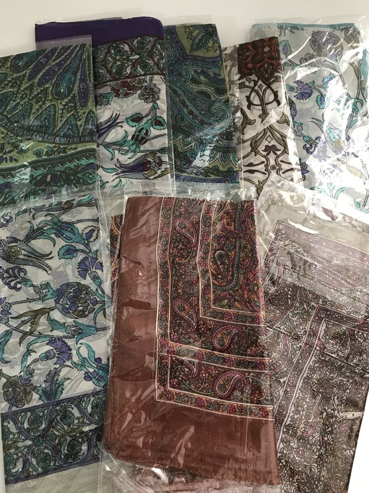 Платки, шарфы Индия шелковые