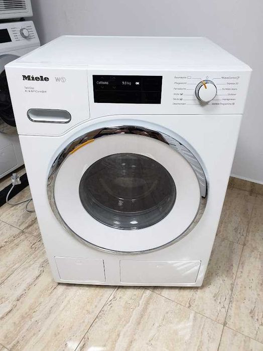 Miele 9кг 1600rpm Wi-Fi TwinDos Пералня Миеле 12м Гаранция