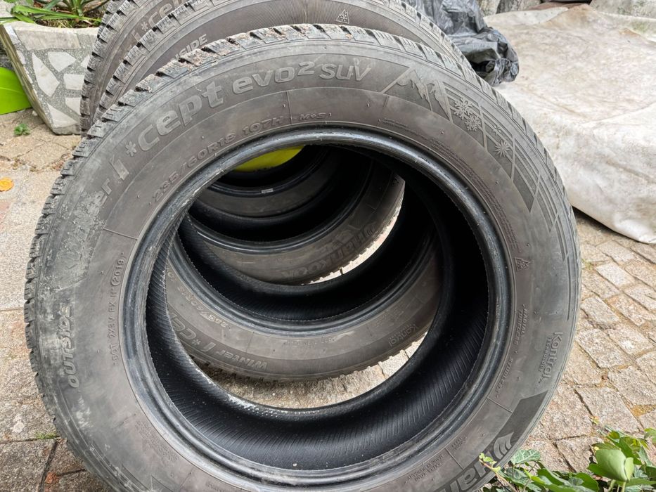 2 комплекта автомобилни гуми без джанти -Michelin и Hankook