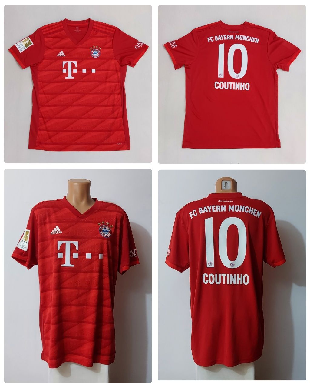 Tricou Nou Adidas Bayern München COUTINHO 2019 - 2020, Nr. XL (man)