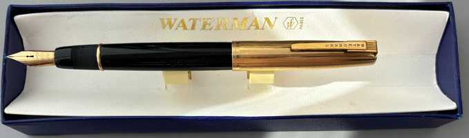 Stilou cu peniță de aur WATERMAN DUO7 vintage