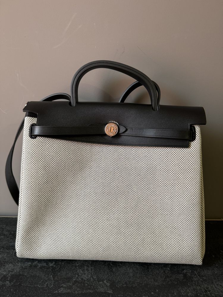 Hermes Herbag bkack 31