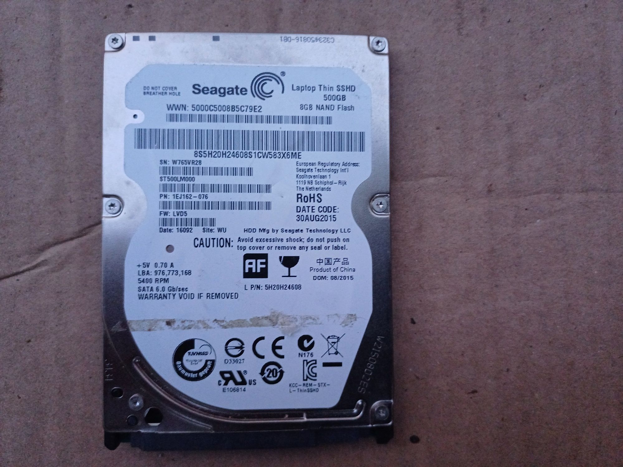 Hdd Seagate 500GB in stare buna. Fara baduri