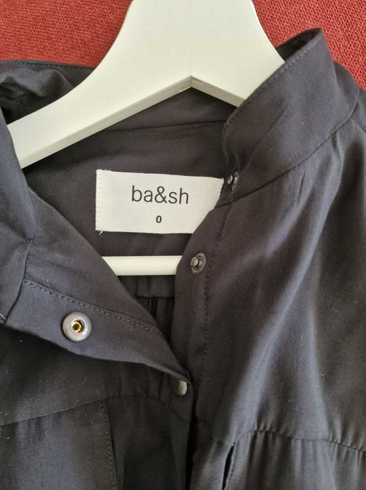 ba&sh черна рокля риза