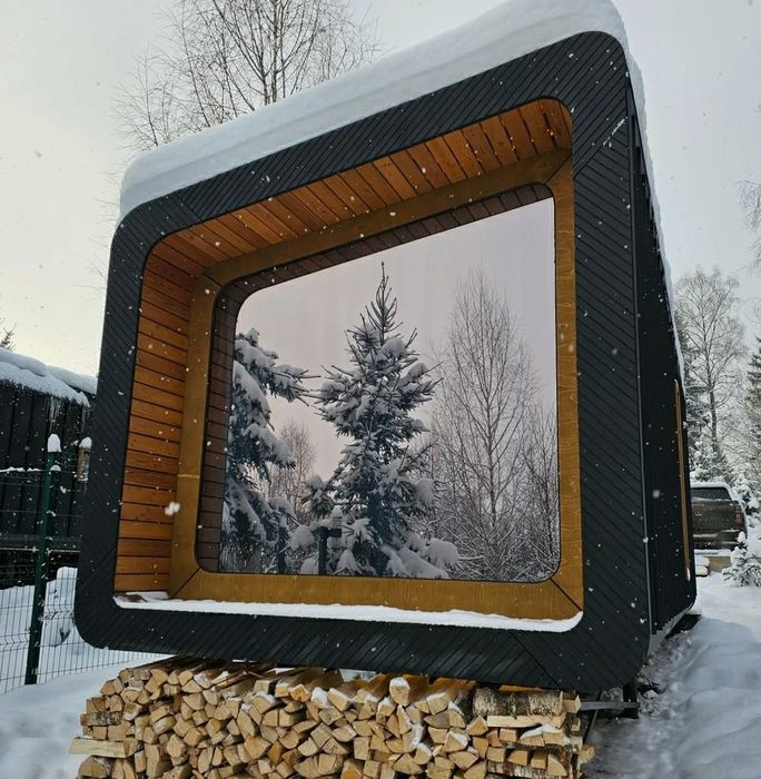 Парная без предбанника