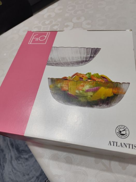 Продам салатник из стекла