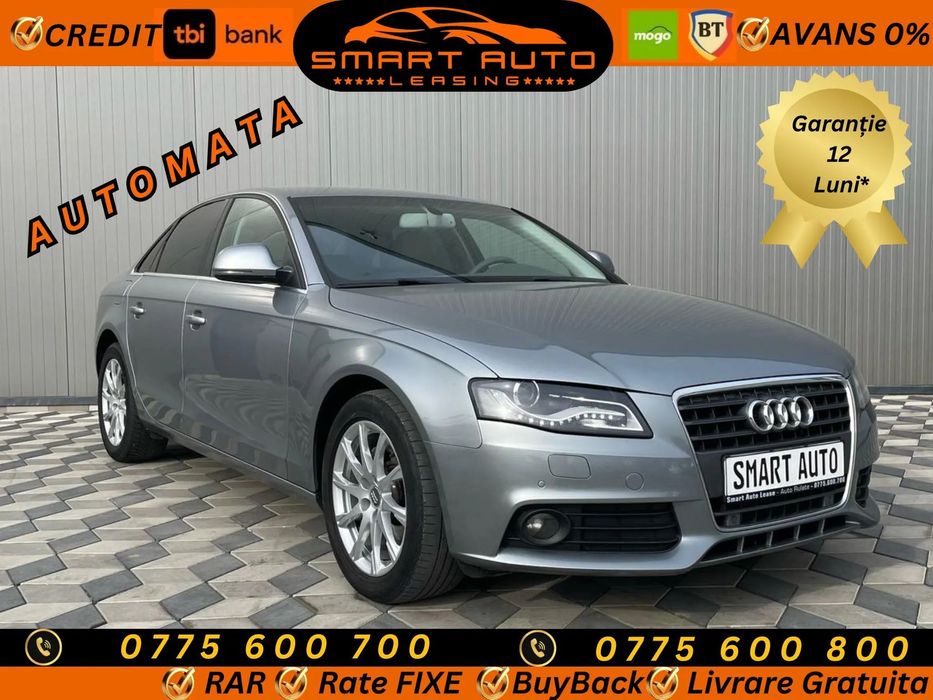 Audi A4 Audi A4 2.0TDI AUTOMATA//Piele//XENON//NAVI//Rate FIXE cu Avans ZERO