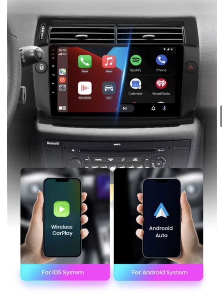 Navigatie Android Citroen C4 , Carplay