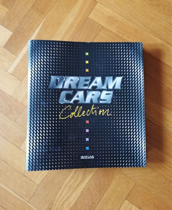 Колекция DREAM CARS мечтани коли оригинална папка на издателя ATLAS