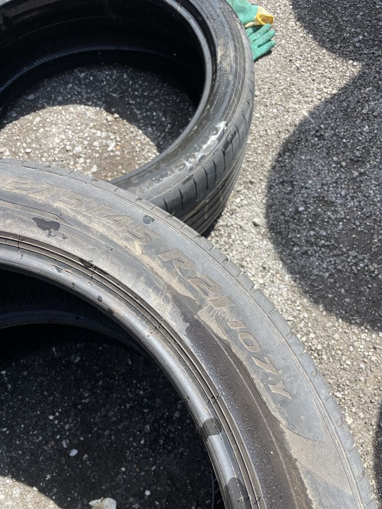 275/45/21 PIRELLI 2бр. 5.5мм