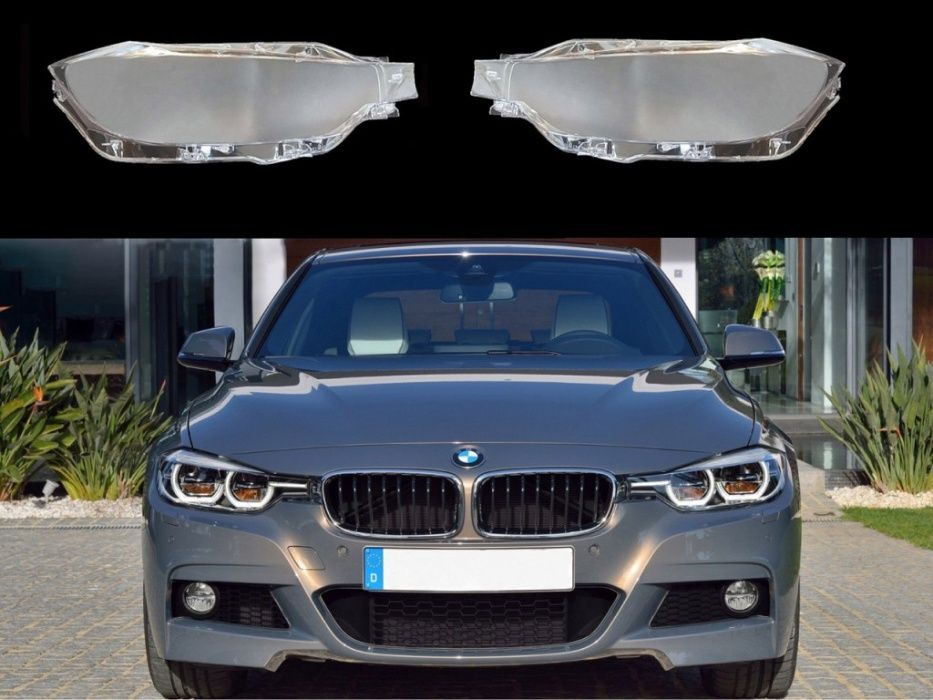 Капаци за фарове за BMW 3 F30 Facelift / БМВ 3 Ф30 Фейслифт