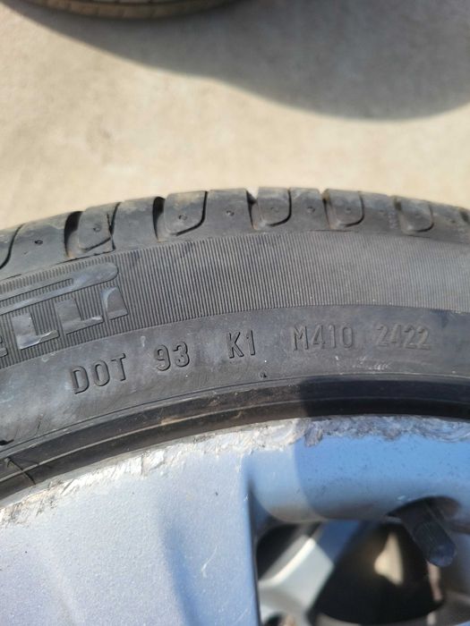 Jante r18 bmw f30,f34,f36,cauciucuri f bune de vara Pirelli dot 2022