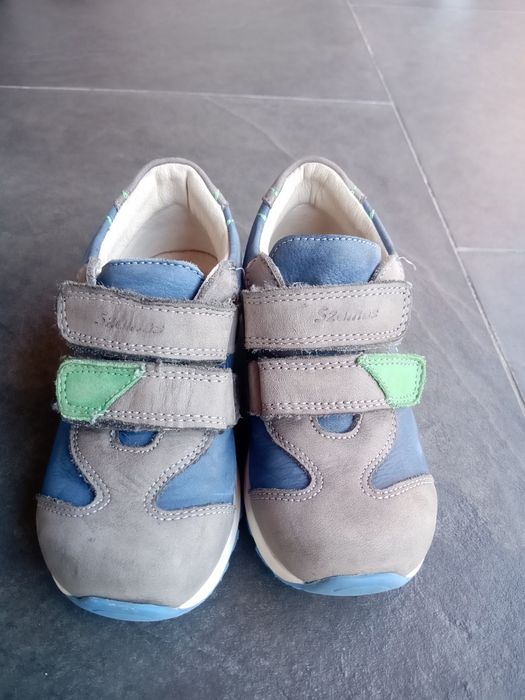 Adidasi băieți piele naturala 27 Szamos pantofi supinat