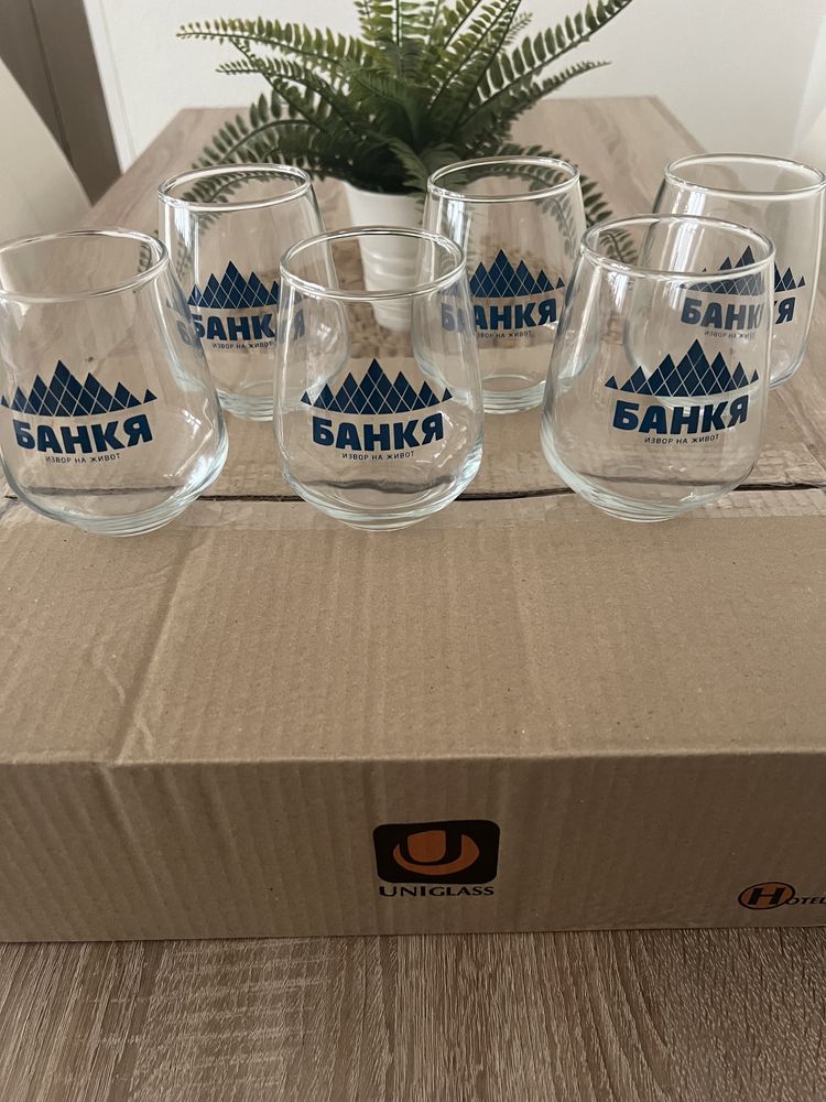 6 броя чаши ма Банкя