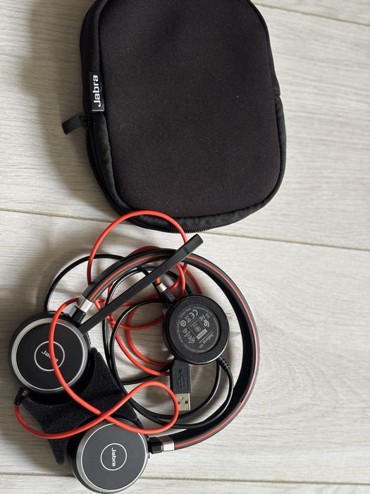 Casti Stereo Jabra Evolve 40, On-Ear, Negru neutilizate