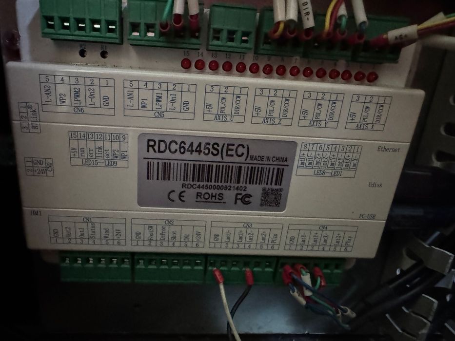 CNC laser co2 130w controller Ruida RD6445S
