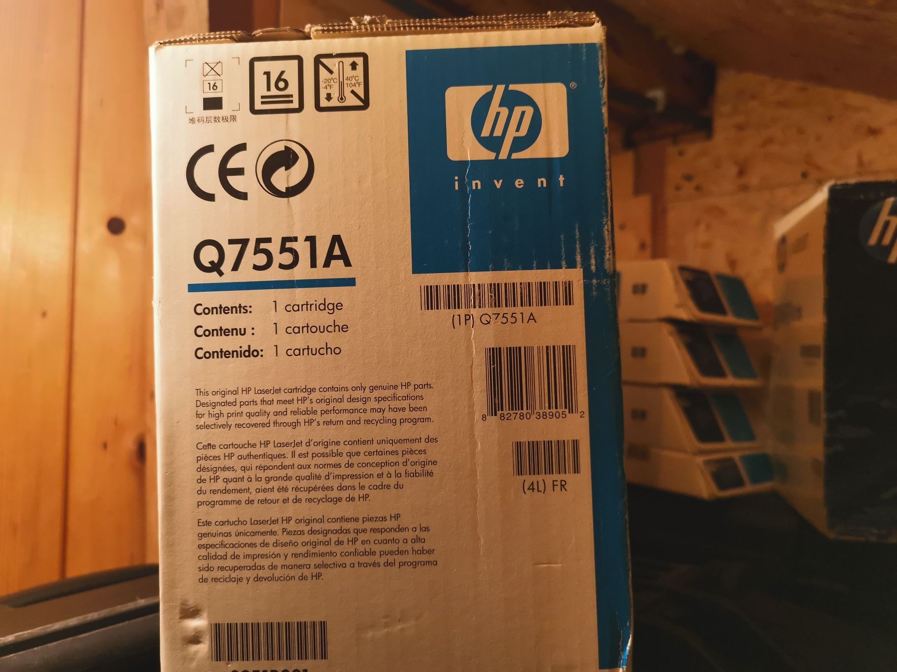 Toner hp 51A Q7551A P3005 M3027 M3035