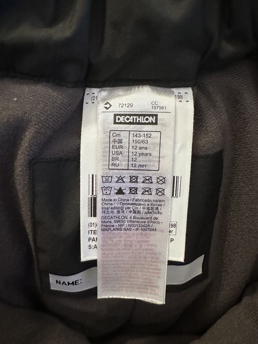 Pantaloni ski Decathlon