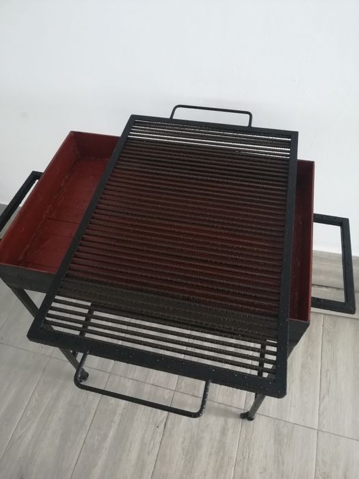 Grătar de Gradina tradițional prelucrat  manual 50×70×90