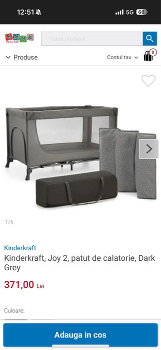 Patut pliabil kinderkraft