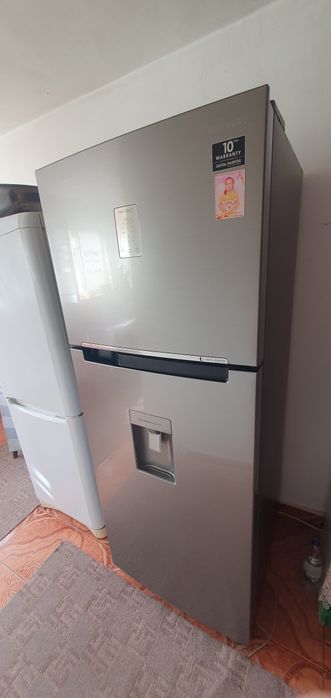 Frigider 2 usi Samsung, 455l, Full NoFrost, Dozator apa, Twin Cooling