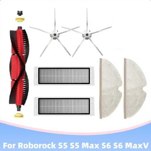 Pachet Accesorii Roborock, S5 MAX S6 MAX, PURE, ETC, kit 7 Piese