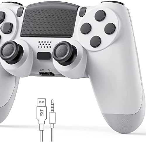 Нов Безжичен контролер за PS4/PC – вибрация, тъчпад, жак за слушалки