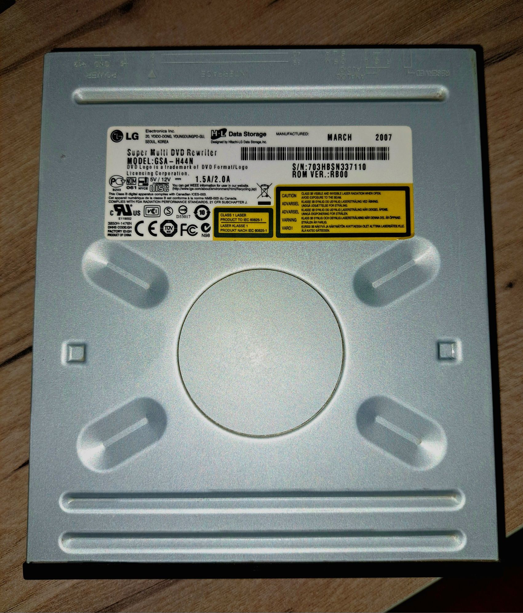 DVD/CD, DVD Rewriter