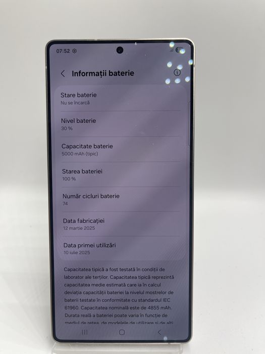 Samsung S25 Ultra 256Gb/12Gb Ram GARANTIE/FACTURA #48475