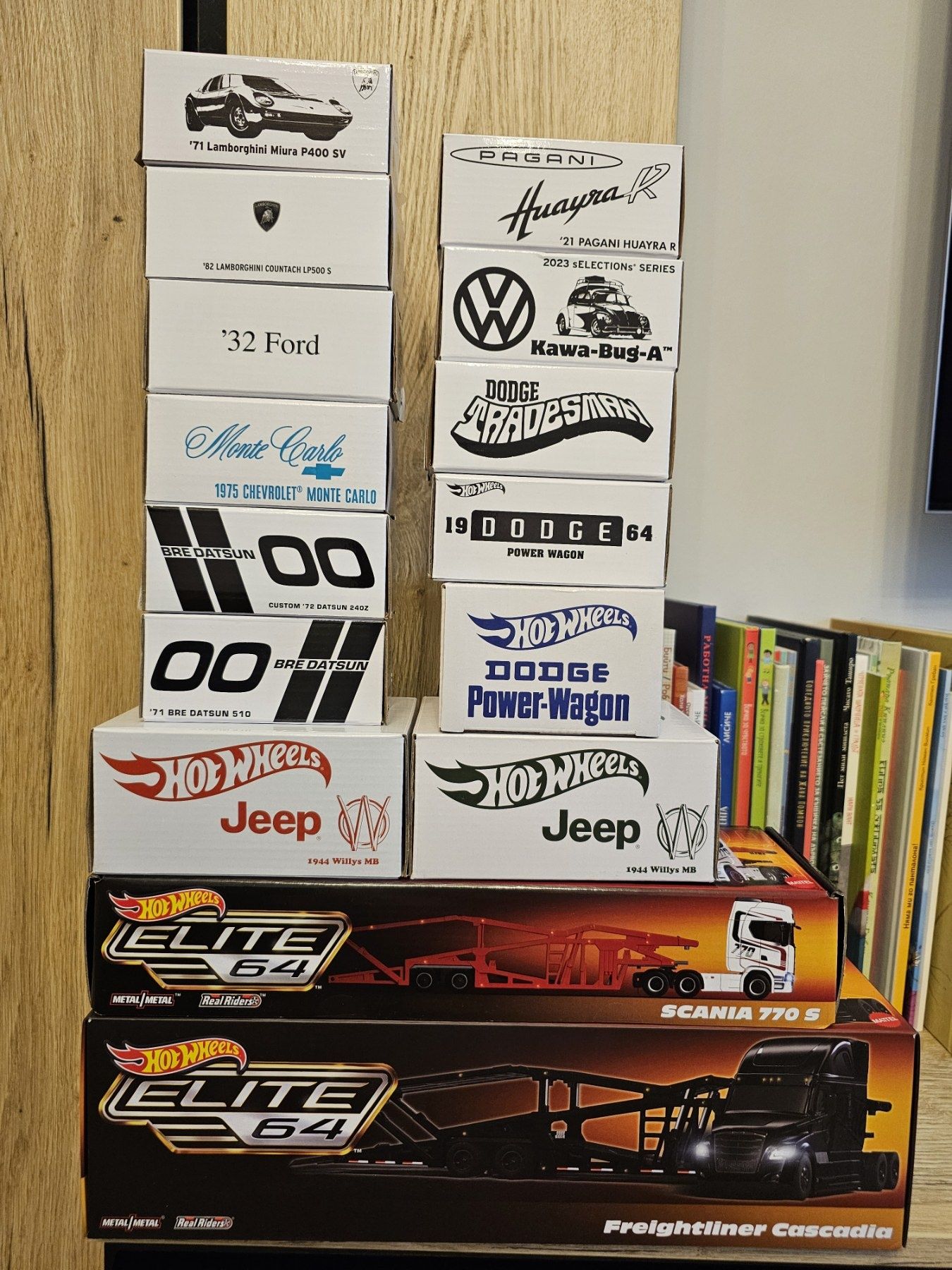 Hot Wheels RLC и Boulevard комплекти 25 Premium коли 1:64 pop culture