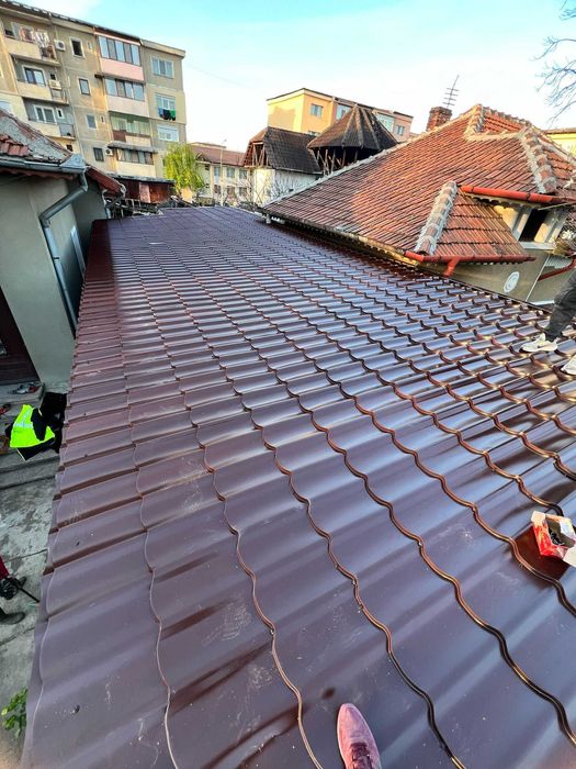 Montaj si reparatii acoperisuri tigla, tabla, sindrila – garantie