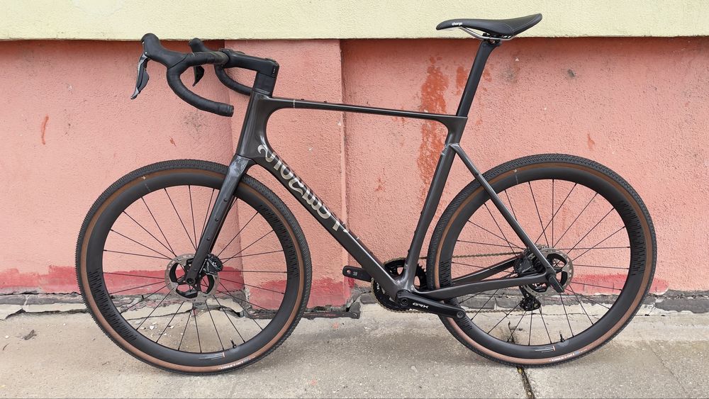 Cyclocross gravel cursiera Pearson disc grx di2 roti carbon