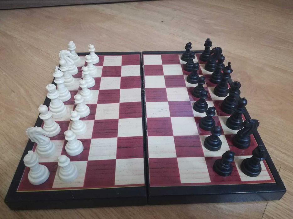 Шахматы 3 в 1 — шахматы, шашки, нарды | Магнитные |