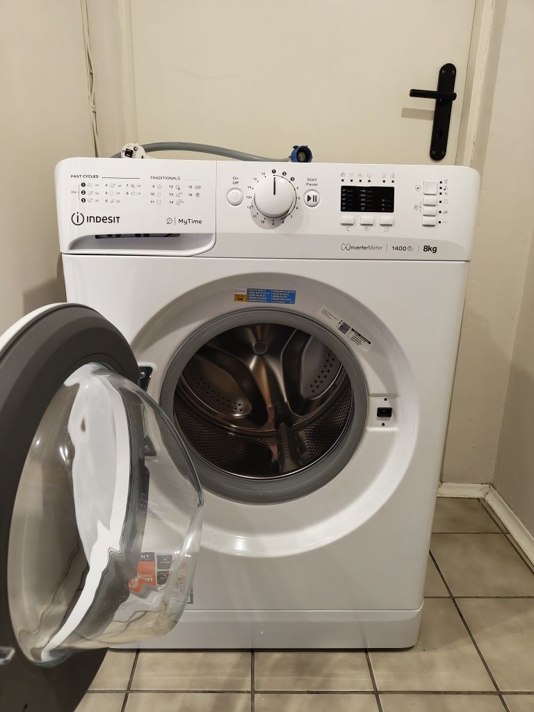 Пералня INDESIT MTWA 81495 W EU 8.0 kg, 1400