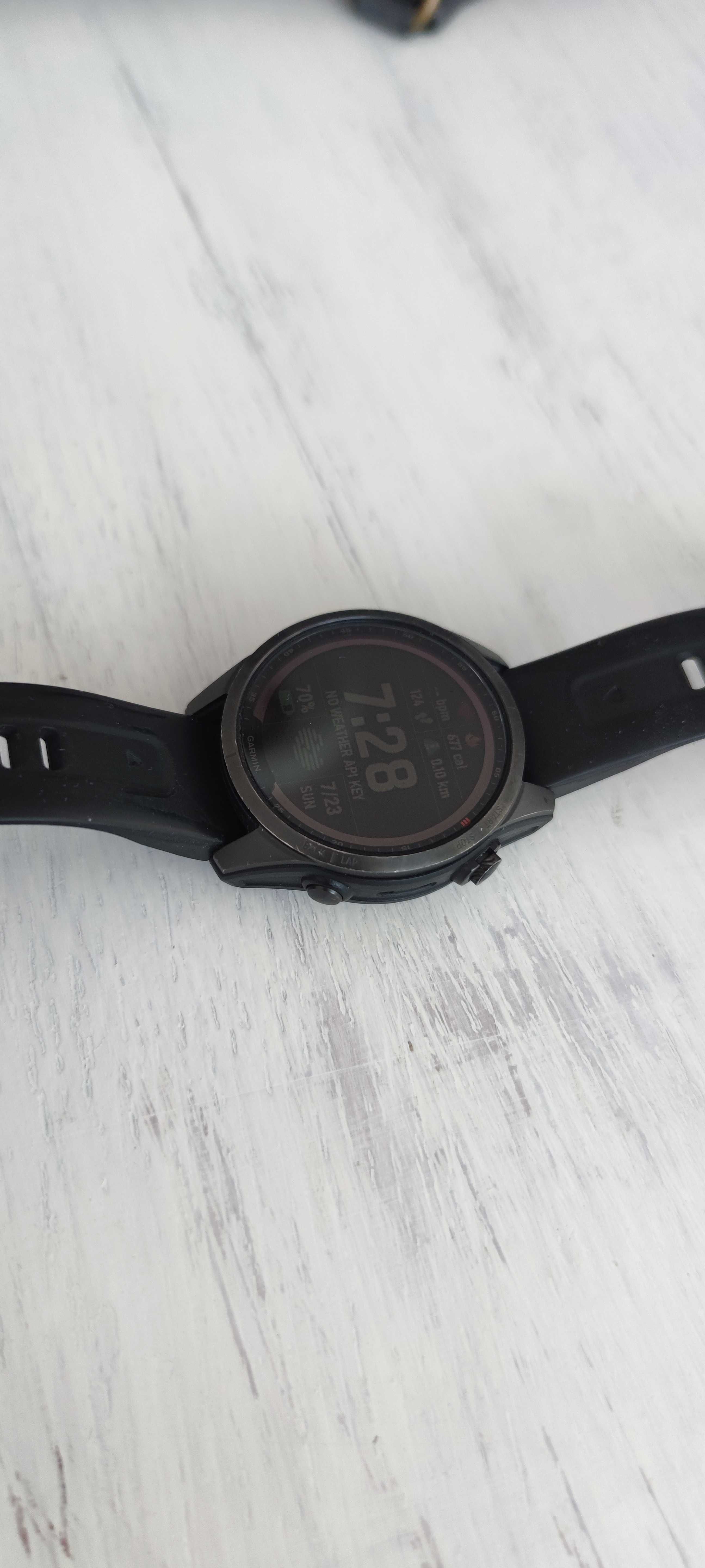 Garmin Fenix Sapphire Solar 7s с гаранция.