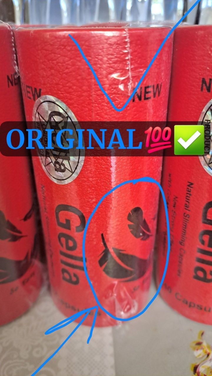 Original Gella ozdiruvchi kapsula. Gella капсула для похудения