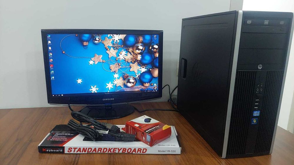 Продам компьютер в отличном состоянии. Монитор 19", беспр. мышь,камера