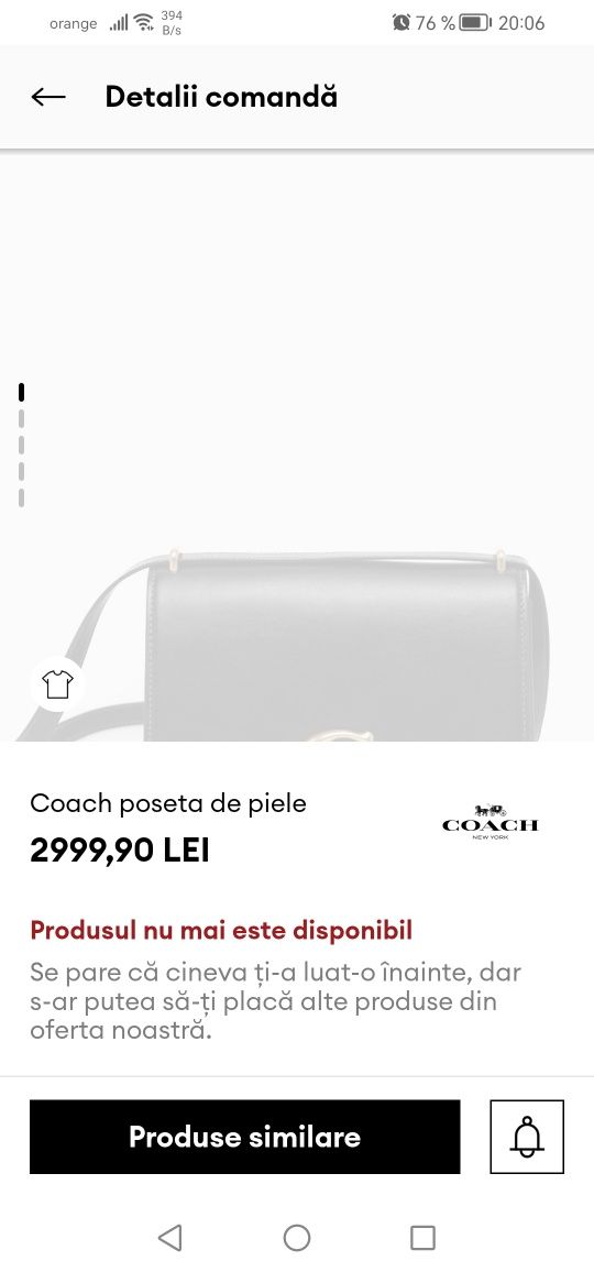 Geanta originala Coach- Noua