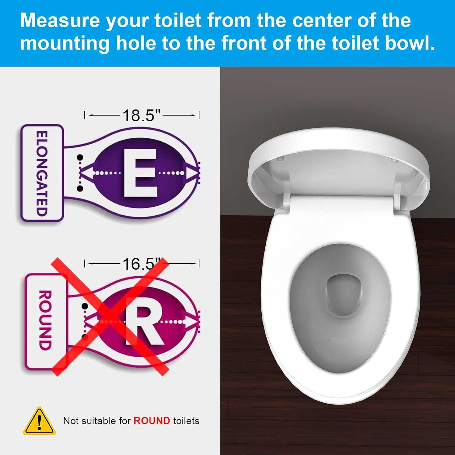 Ibergrif M41002 –Capac WC Soft-close, oval, antibacterian easy-clean